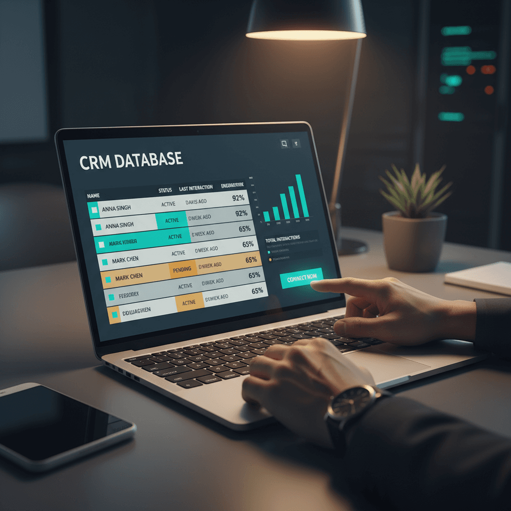 Database reactivation campaign management interface